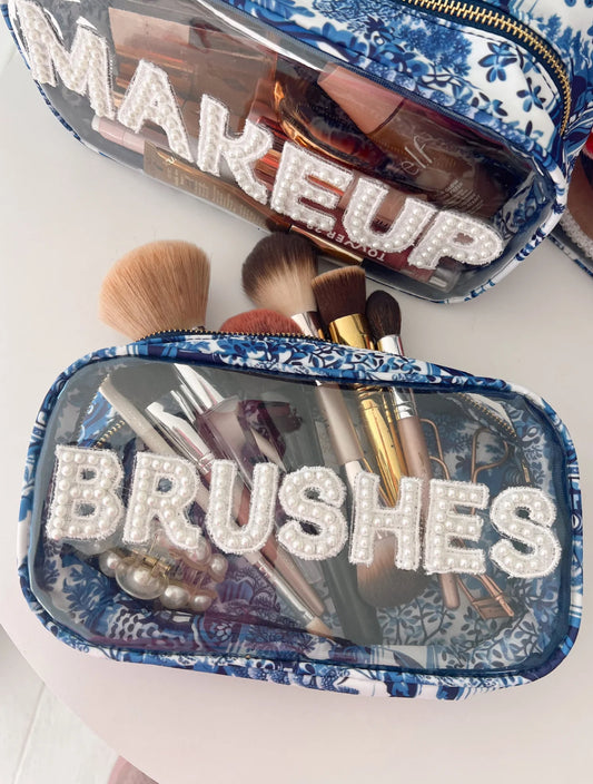 BRUSHES Medium Clear Bag