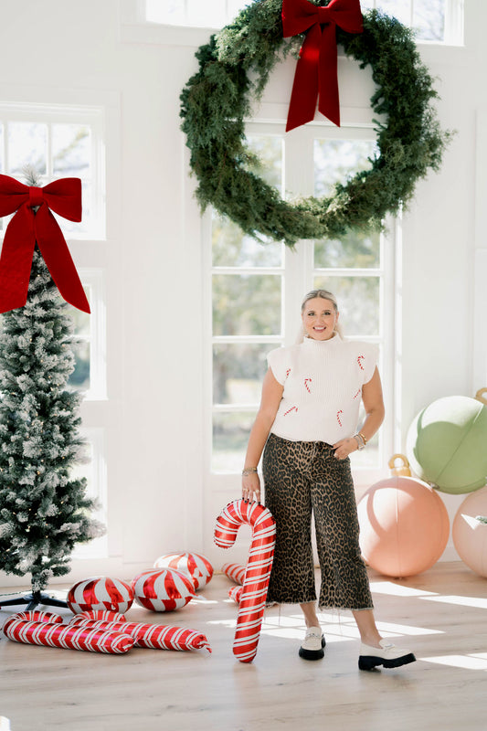 Candy Canes Sweater