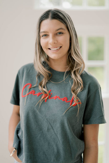 Cardinals Cropped Tee