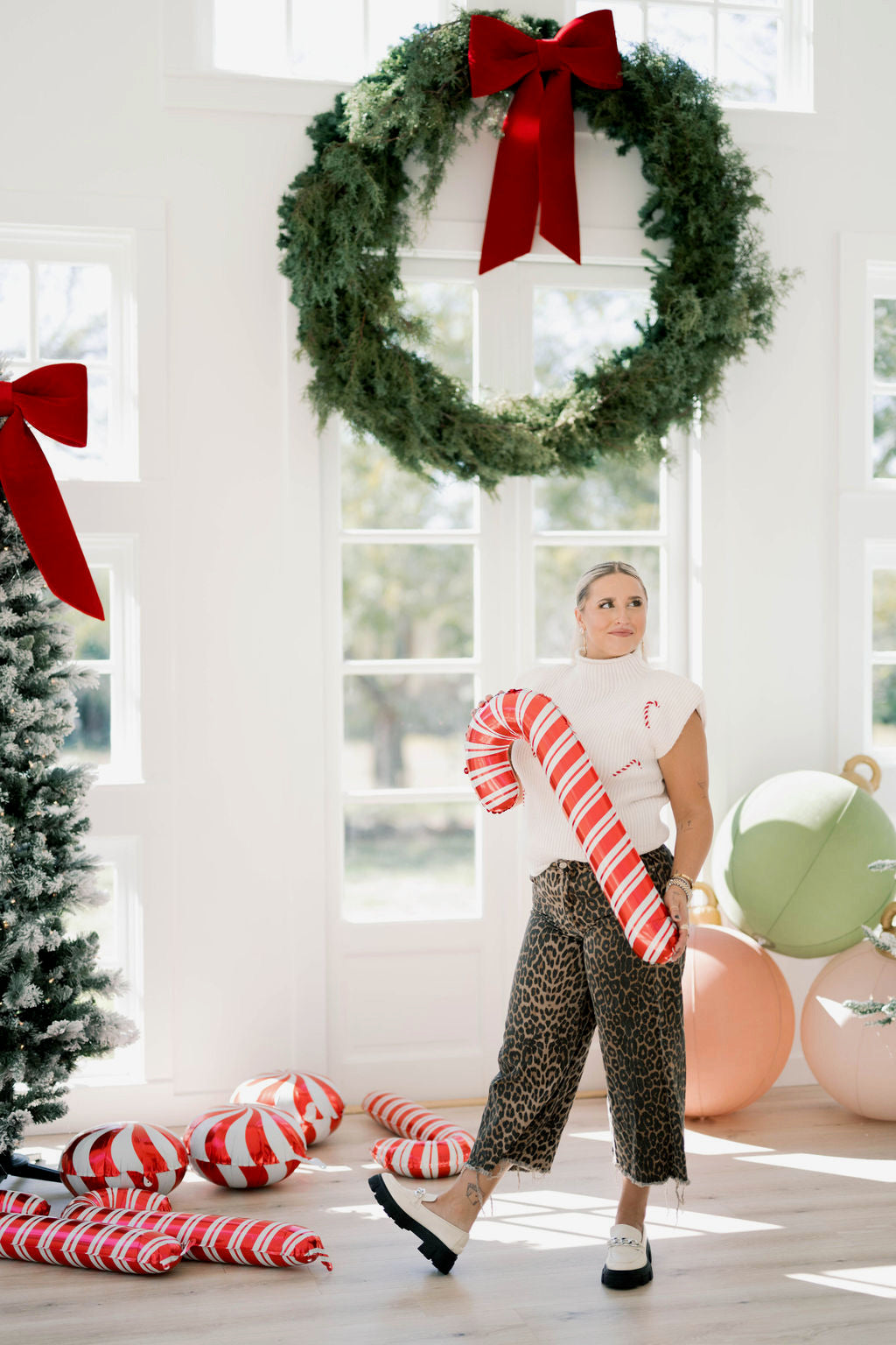 Candy Canes Sweater