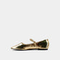 ShuShop - ADDISON Gold Ballet Flat