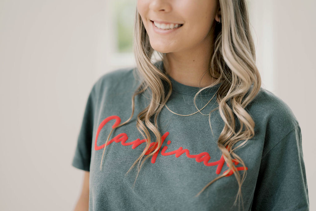 Cardinals Cropped Tee