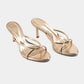 ShuShop - Heidi Metallic Gold Heel