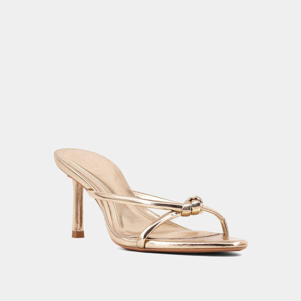 ShuShop - Heidi Metallic Gold Heel