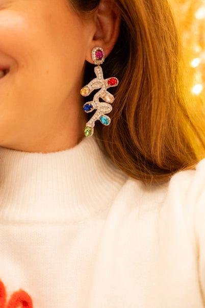 Christmas Lights Earrings