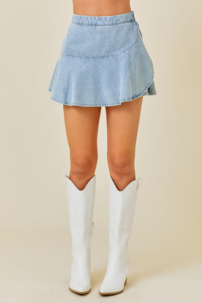 Ruffled Up Skort