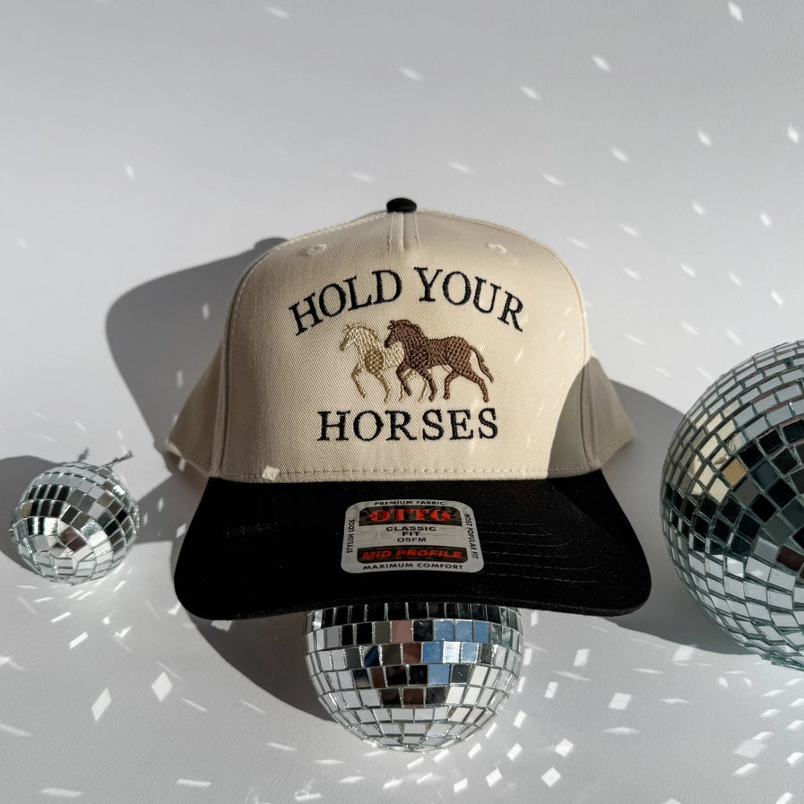 Hold Horses Trucker Hat