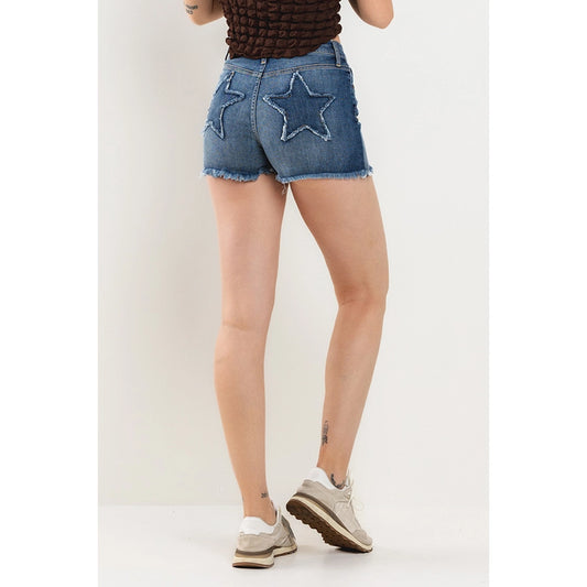 Star Jean Shorts