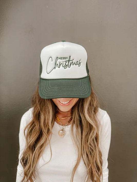 Merry Christmas Trucker Hat