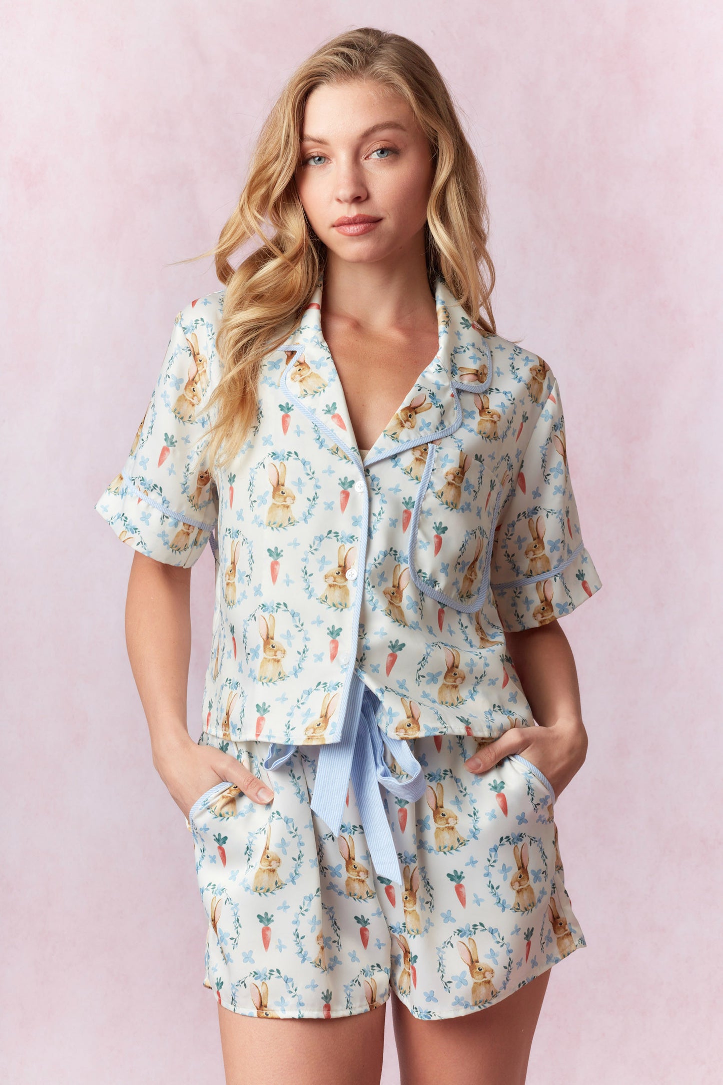 Bunny Hop PJ Short Set