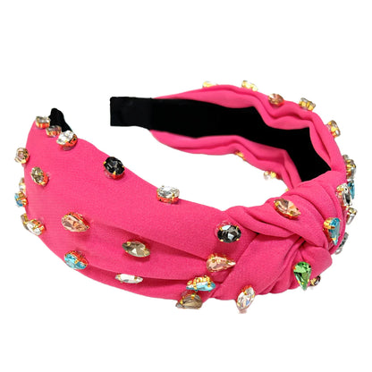 Hot Pink Gem Headband