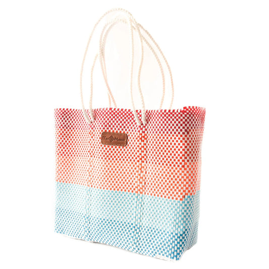 Sunrise Woven Tote Bag